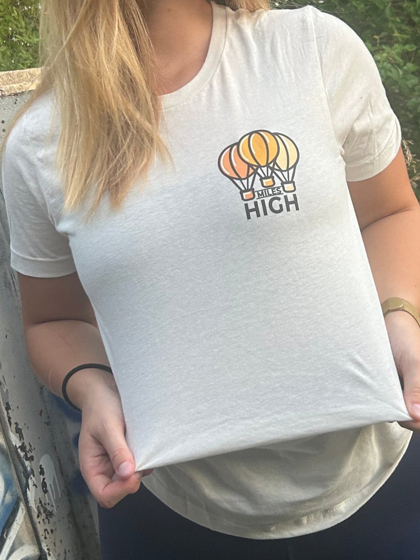 Miles High- Short Sleeve Unisex T-Shirt- ORIGINAL