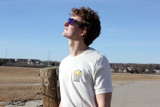 Miles High- Short Sleeve Unisex T-Shirt- ORIGINAL