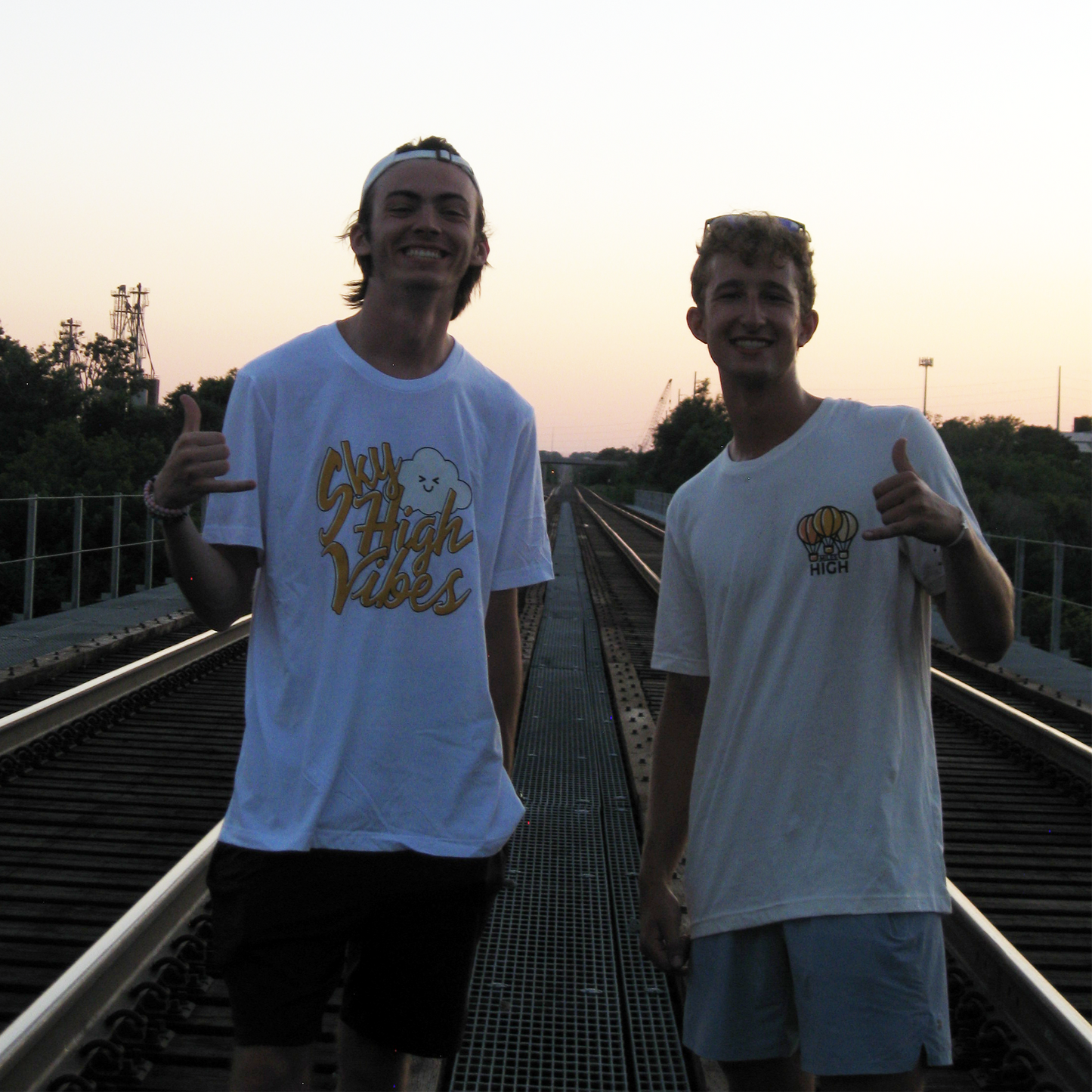 Miles High: Sky High Vibes Unisex T-Shirt. 100% Cotton. ORIGINAL